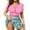 Pink, variant on Plus Size Bikini for Women – Two-Piece Split Swimsuit Set, Comfortable Fit, Sexy Curvy Style, Great for Beach Pool Vacation,Black 3XL