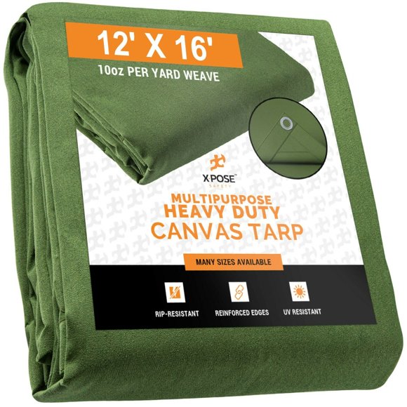 Waterproof Canvas Tarps Heavy Duty