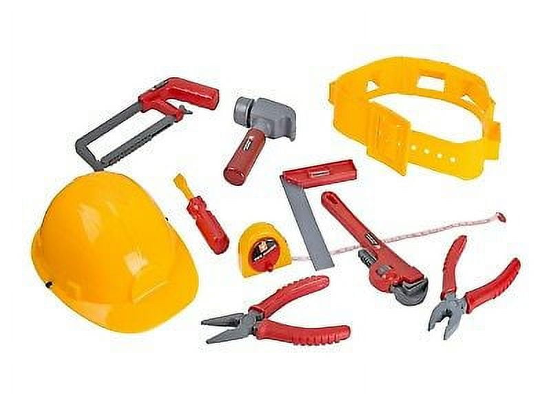 Hey! Play! Kids Pretend Play Toy Tool Belt Set HW3300118 - The Home Depot