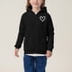 thumbnail image 5 of Sudadera deportiva informal con capucha y manga larga con estampado degradado para niños y niñas, de poliéster, 5 of 8