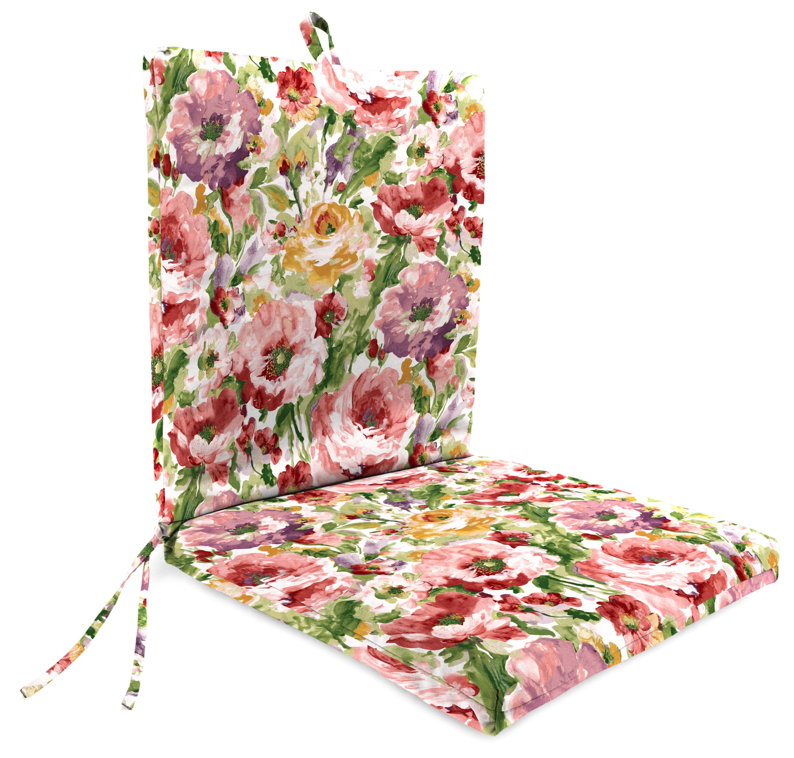 pink floral outdoor chair cushions