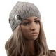 thumbnail image 5 of Mujeres Invierno Cálido Tejido Gorro Gorro Sombrero Yinane Gorro de lana para mujer, 5 of 6