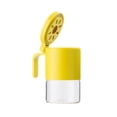 thumbnail image 1 of Toystoory Tarro de especias de 230 ml, botella de condimento transparente vacía, contenedor de polvo de sabor reutilizable, encimera recargable a prueba Cocina y Comedor Amarillo Toystoory HA063291-03B, 1 of 1