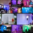 thumbnail image 2 of Carcasa inflable para fotomatón CZGBRO de 8.2 x 8.2 pies con LED, 2 of 7