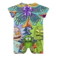 thumbnail image 2 of Rick And Morty Baby Romper Short Sleeve Bodysuits Soft Rompers Summer Clothes One-Piece Jumpsuits Outfits 3-6M, 2 of 8