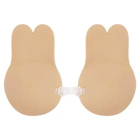 

CAITZR Women Silicone Gel Invisible Bra Backless Strapless Nubra Stick Self-Adhesive Underwear