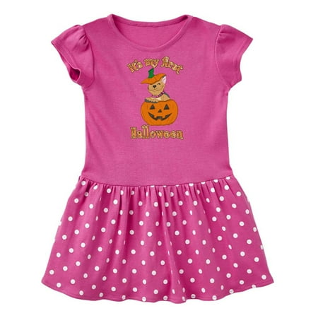 

Inktastic It s My 1st Halloween Cute Frenchie Puppy Gift Baby Girl Dress