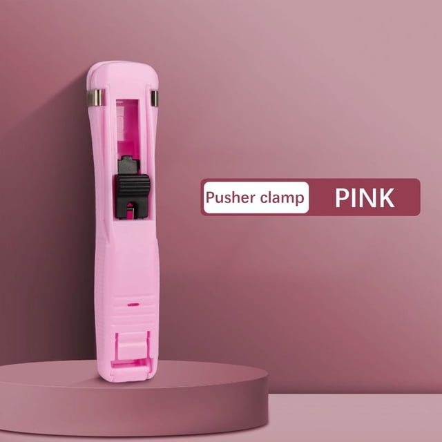 Ohmyroo Pince Pousse-Dossiers Transparente pour Reliure de Documents