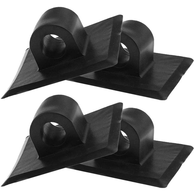LEEYNEER 4 Pcs Motor Bracket Square Buckle Kayak Stand Holder Mount Clip Boat Support Canoe Stabilizers Engine