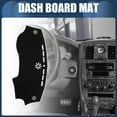 thumbnail image 2 of Unique Bargains Dash Cover Interior Non-Slip Dashboard Carpet Mat Pad for Chrysler 300c 2011-2017 Polyester Black, 2 of 6