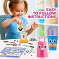 thumbnail image 7 of Learn & Climb Arts and Crafts Kit for Kids Ages 3-8, Crafts for Kids Art Set to Create 8 Animal Crafts, Paper Cup Craft Kit with Supplies & Instructions, 7 of 7