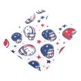 thumbnail image 7 of Yayeee Bath Rug for Bathroom Floor Non Slip Contour Fluffy Soft Absorbent Mat, 20"x24", Cartoon American Football Helmets, 7 of 7