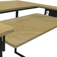 thumbnail image 4 of Sew Ready Dart Sewing Machine Table with Folding Top and Adjustable Platform, Black/ Ashwood, 4 of 6