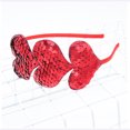 thumbnail image 3 of Valentine's Day Sequin Heart Headbands Hair Accessories Cute Girls Headband For Kids Party, 3 of 3