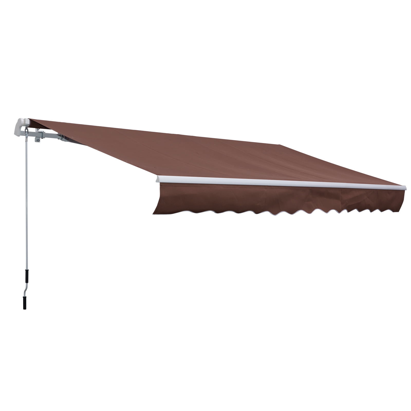 Outsunny 12' x 8.2' Outdoor Patio Manual Retractable Exterior Window
