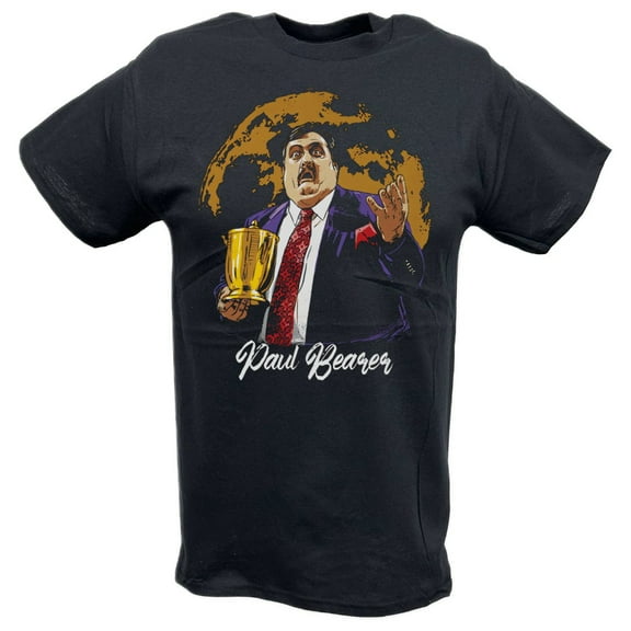 Paul Bearer Shocked Black T-shirt