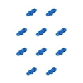 thumbnail image 1 of Abrazaderas de cuerda de viento Greeniant 10 piezas accesorio impermeable para acampar senderismo carpas Azul, 1 of 6