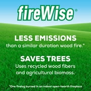 Duraflame 4.5 lb Firelogs, Indoor & Outdoor Fire Pit & Fireplace Logs, 3 Hour Burn, 6 Pack