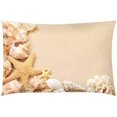 thumbnail image 4 of Juego de Ropa de Cama ABPHQTO 3 Piezas Funda de Edredón de Playa de Conchas Marinas Doble, 4 of 4