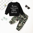 thumbnail image 2 of Godom Toddler Boy Outfits Sweatshirt and Pants 2PCS Casual Kids Boys Outfits Set Fall Winter Clothes, 2 of 6