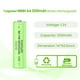 thumbnail image 2 of Pilas recargables Fuspower Ni-MH AA 1,2 V 1200 mAh (paquete de 8), 2 of 8