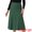 Army Green, variant on DARING DIVA Women's A-Line Skirts Stretchy Sweater Midi Skirt M Dark Gray