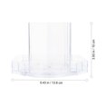 thumbnail image 5 of GOOHOCHY Desk Supplies Pen Pencil Cup Acrylic 1Set 5.4X5.4in, 5 of 8