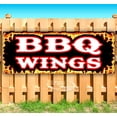 thumbnail image 1 of BBQ Wings 13 oz Vinyl Banner With Metal Grommets, 1 of 4