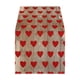 thumbnail image 2 of Valentine's Day Table Runner Super Soft Tablecloth For Catering Wedding Kitchen Party Holiday Picnic Home Decor 13x72 Inch Long Romantic Heart Art Texture, 2 of 6