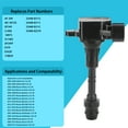 thumbnail image 2 of GAZTUO OEM Ignition Coil UF349 C1406 Compatible with Nissan Altima Frontier Maxima Murano NV1500 NV2500 Pathfinder Quest Xterra, Infiniti I35 QX4 - V6 3.5L 4.0L Engines - 1 Pack, 2 of 5