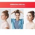 thumbnail image 6 of Bobby Pins - 30 Pack - Black - 1.95 Inches - Beautiful Twist Hair Accessories for Women and Kids - Easy Bobby Pins for Fast and Secure Buns, Messy Styles, and Updos, 6 of 8