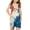 D-Blue, variant on Zwiiyzr Toddler Girl 4Th of July Outfit Spaghetti Straps Stars Usa Flag Romper 5-13 Years Girls Independence Day Outfits Blue
