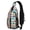 Blue-3, variant on Boho Earthy Hippie Sling Backpack for Women Men – Durable polyester, Anti-theft back pocket, Reinforced stitching – Boho Ethnic Nordic Style Design for Travel, Hiking, Outdoor