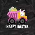 thumbnail image 4 of Inktastic Happy Easter Bunny Delivering Easter Eggs Boys or Girls Baby Bodysuit, 4 of 5