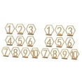 thumbnail image 4 of FRCOLOR  Set of 2 Black Table Numbers Decor Home Event Wedding Banquet, 4 of 8