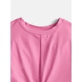 thumbnail image 2 of Athletic Works Girls Twist Front Active Tee with Short Sleeves, Sizes 4-18 & Plus, 2 of 3