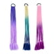 thumbnail image 2 of Extensiones de cabello para niñas, pelucas trenzadas coloridas, diademas de cola de caballo, bandas de goma, accesorios para el cabello, 3 uds., 2 of 6