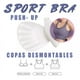 thumbnail image 5 of Crop Top Deportivo Correr Gym Secado Rápido Push Up Wx60 Gyk, 5 of 8