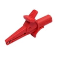 thumbnail image 3 of EeaseCA Clip de Test de Batterie Isolé Clip Alligator 4mm Prise Banane Câble Multimètre Sonde Crocodile (Rouge), 3 of 7