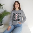 thumbnail image 7 of Baseball Daddy Dad Fathers Day Sweatshirt, Gifts, Crewneck, 7 of 7
