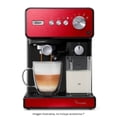 thumbnail image 2 of Cafetera Oster Espresso Prima Latte 1 para 2 Shots Programable y Compatible con Cápsulas Roja, 2 of 6
