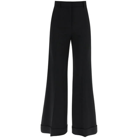 

Moschino Flared Trousers In Stretch Cady Women