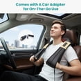 thumbnail image 5 of Nekteck Neck Massager for Pain Relief Deep Tissue, Shiatsu Neck Massager with Heat, Shoulder and Back Deep Kneading Massage Pillow, Office/Work/Daily/Home Use/Travel/Commute, Father Days Gift, 5 of 14