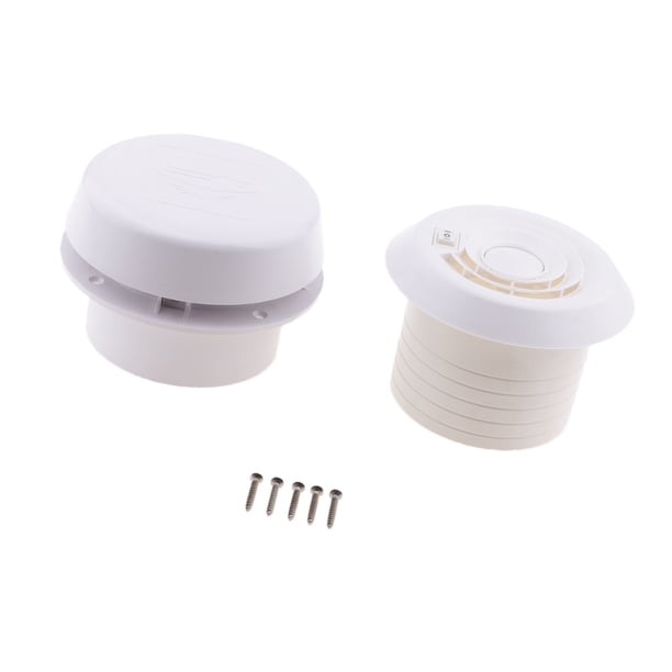 Ventilador De De Enfriamiento De Ventilación De Flujo De Ventilación De tejado De Autocaravana De 12 V, Paquete De 2, Impermeable, Blanc Yotijar Ventilador de escape de techo RV