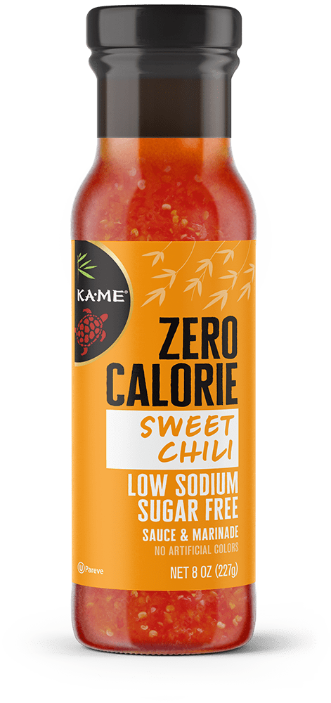 (2 pack) KA-ME Zero Calorie Sugar Free Low Sodium Sweet Chili Sauce and Marinade, 8oz