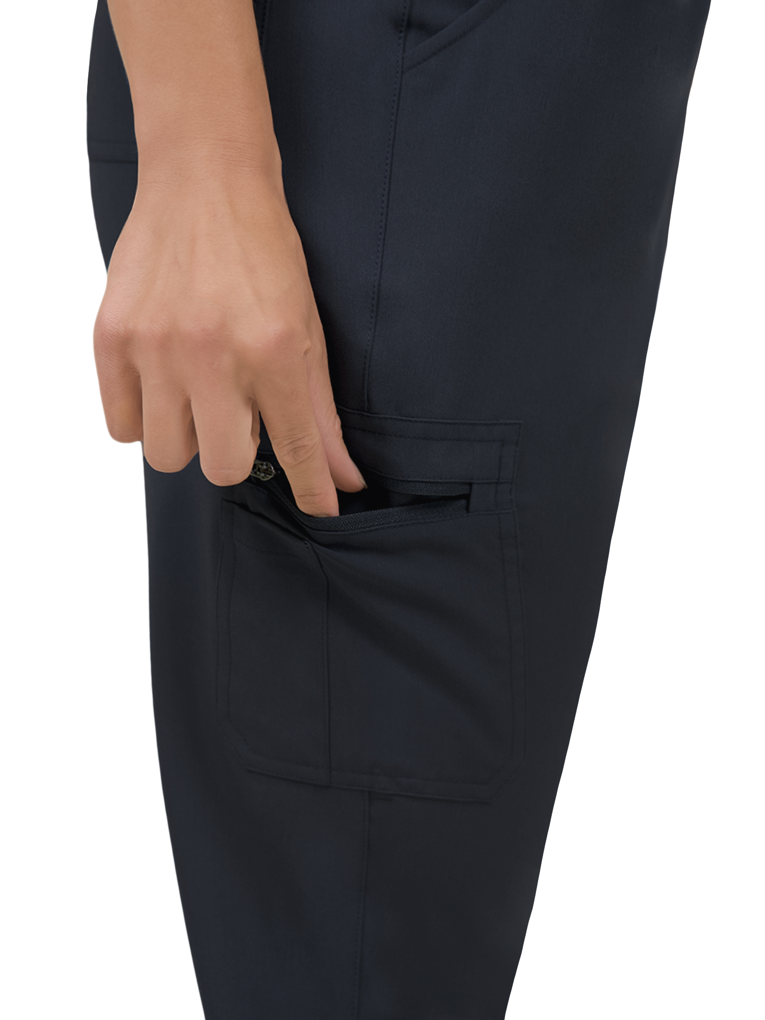 Doctor's Choice Elite -Rx Antimicrobial Fluid-Repel Women's Scrub Pant, Gray S - XXXL