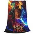 thumbnail image 2 of Dragon Wings Of Fire Soft Lightweight Bed Blankets Plush Fuzzy Cozy Blanket Microfiber Throw Blanket For Couch, 2 of 9