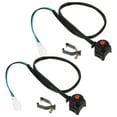 thumbnail image 1 of Motorbike Switch Handlebar Dirt Bike Kill Switch Button Plastic 2Pcs 63.50X3.00X2.50cm, 1 of 8
