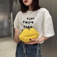 thumbnail image 4 of Labios Mujeres PVC Bolsos Cadena Mensajero Bolsas Hombro Fiesta Embrague (Amarillo), 4 of 7