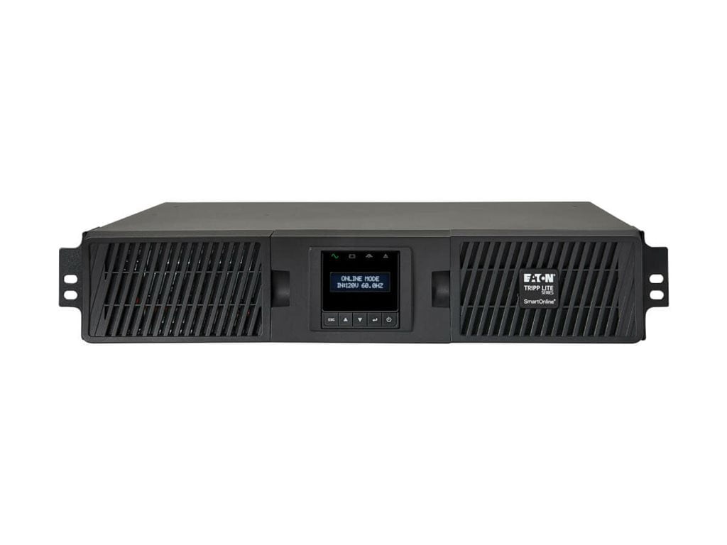 Tripp Lite UPS Smart Online 750VA 675W Rackmount 100V-120V LCD USB DB9 2URM RT (SU750RTXLCD2U)